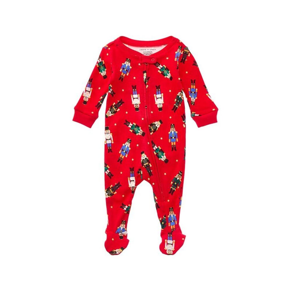 Janie And Jack Baby Good Night Footed Pajama